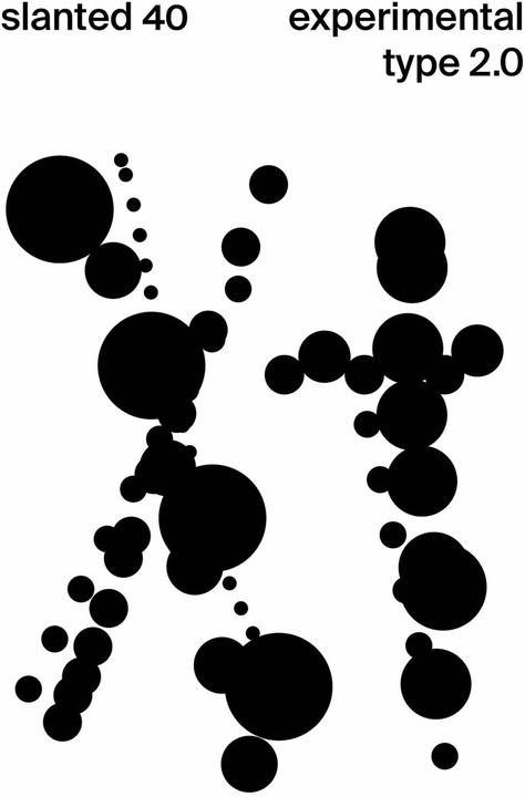 Produktbild Slanted Magazine #40-Experimental Type 2.0 (Englisch, Slanted Publishers|Julia Kahl|Lars Harmsen, 2023)