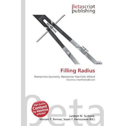 Filling Radius, Fachbücher