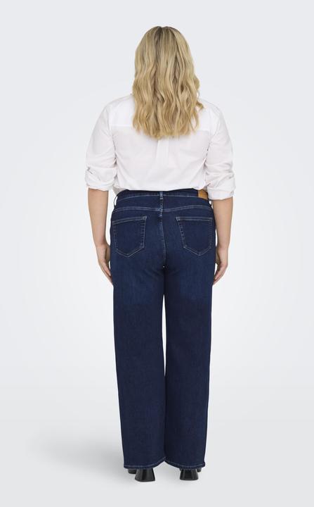 Produktbild Only Weiter Beinschnitt Hohe Taille Curve Jeans Weit geschnitten jeans (W48/L34)