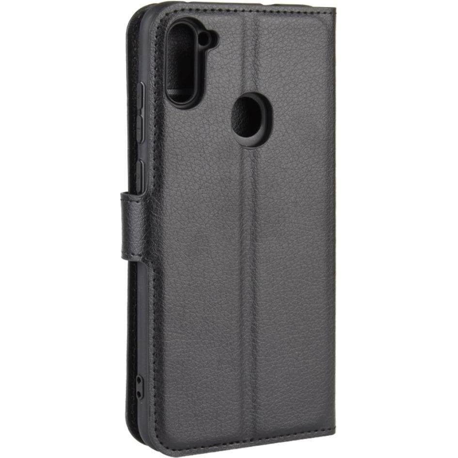 Thumbnail - Screenguard Samsung Galaxy M11 Leather Guard Lederhülle (Samsung Galaxy M11), Smartphone Hülle, Schwarz