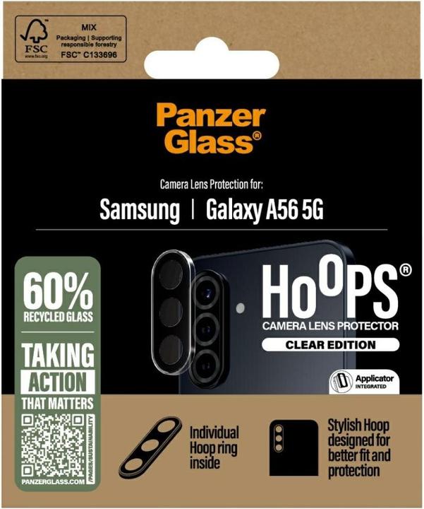 Produktbild PanzerGlass Hoops Transparent (1 Stück, Samsung Galaxy A56)