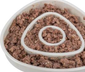 Produktbild Trixie Slow Feeding, Schüssel, für Katze, grau, Kunststoff (0.35 l)