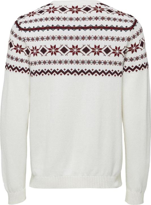 Actual product image Selected Christmas Knit Sweater (S)