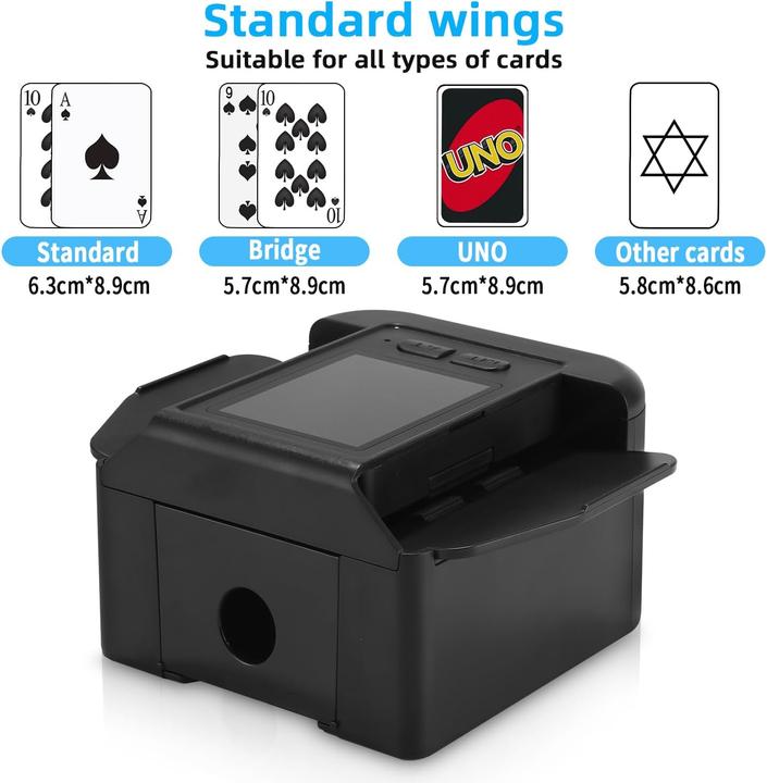 Produktbild Zofory Automatischer Kartenmischer für 2 Kartensätze