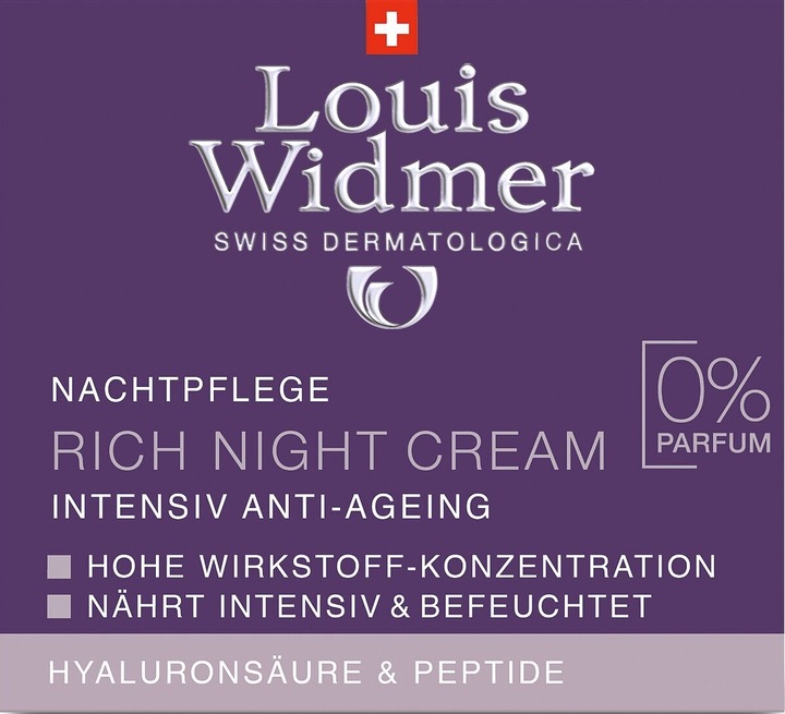 Image du produit Louis Widmer Crème de nuit riche (50 ml, Crème de nuit)