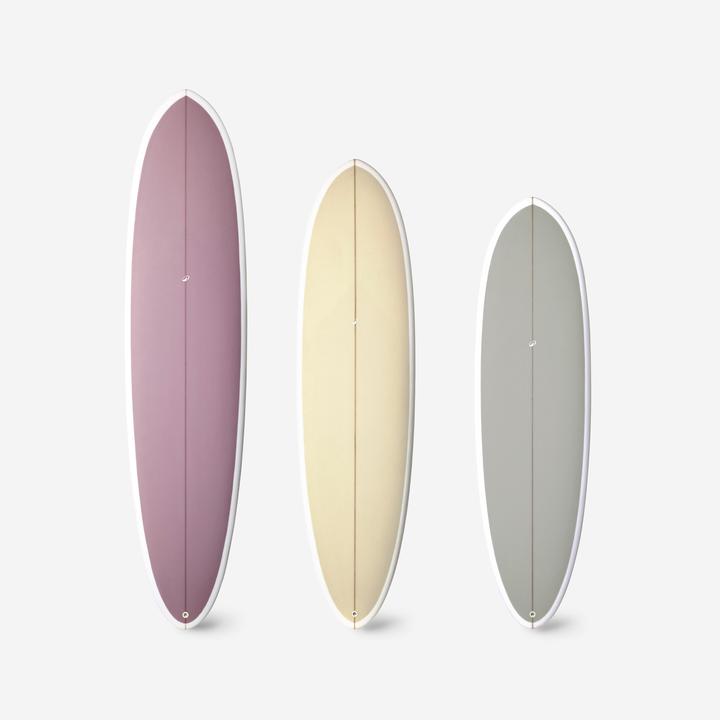 Produktbild Olaian Surfboard Hybrid Harz 7' 49 l mit 3 Finnen beige (7')