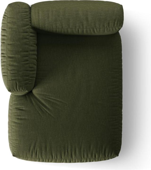 Image du produit Micadoni Chaise longue modulable gauche, "Martina", 1 Place, 176x123x75 Fabriqué en Europe (Recamière)