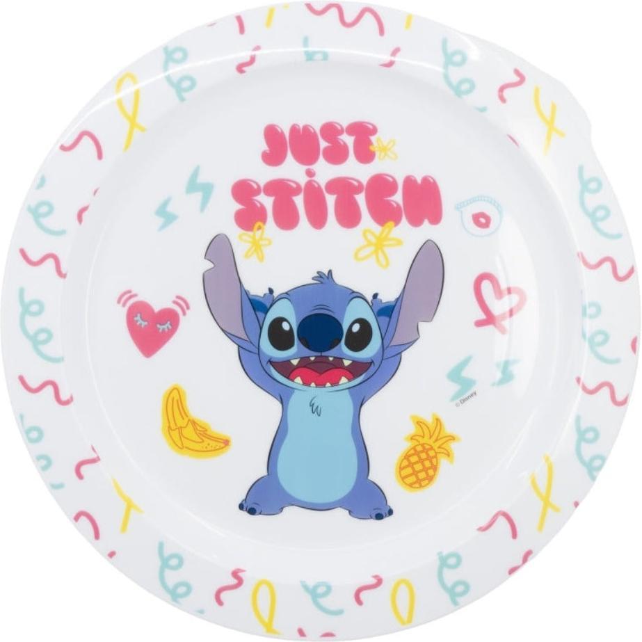 Stor, Kindergeschirr + Kinderbesteck, Disney-Klassiker - "Just Stitch"