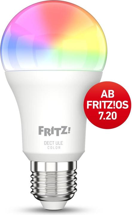 Produktbild FRITZ! Leuchtmittel FRITZ!DECT 500 International (E27, 9.40 W, 806 lm, 1 x, F)