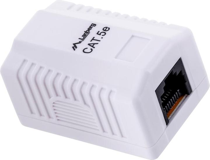 Produktbild Lanberg OU5-0001-W Steckdose RJ-45