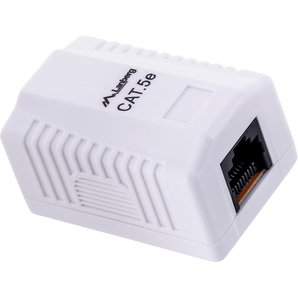 Thumbnail - Lanberg, Steckdose, OU5-0001-W Steckdose RJ-45