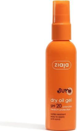 Ziaja Sun Dry Oil Gel SPF 20 90ml (Suntan oil, SPF 20, 90 ml)