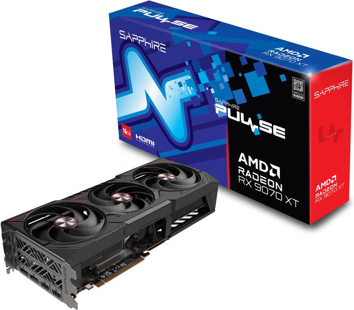Produktbild Sapphire Pulse Radeon RX 9070 XT Gaming (16 GB)