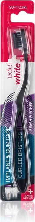 Edel + White CleanCurl Curved brosse à dents (Moyen, 1 x)
