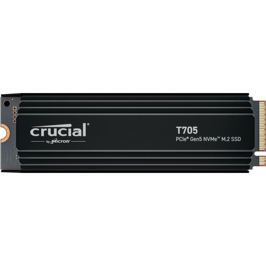 Crucial T705 mit Kühlkörper (2000 GB, M.2 2280), SSD