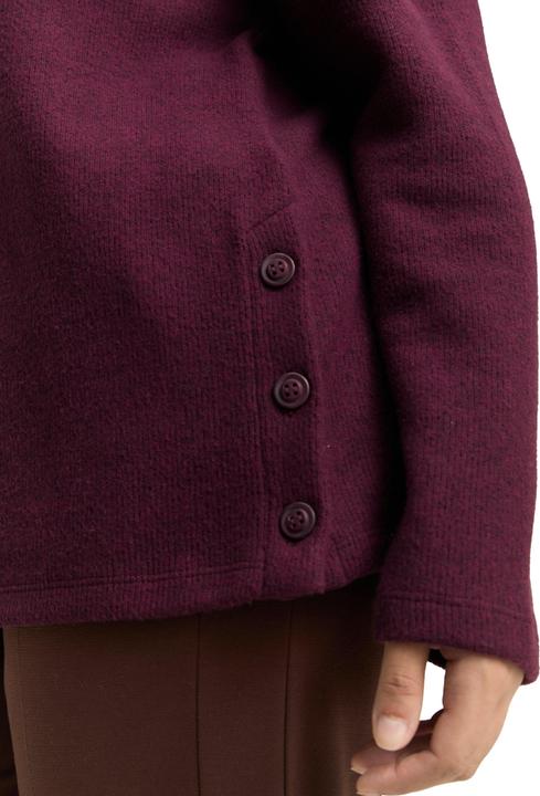 Produktbild Tom Tailor Plus Size - Sweatshirt met knoopdetails (44, 50)