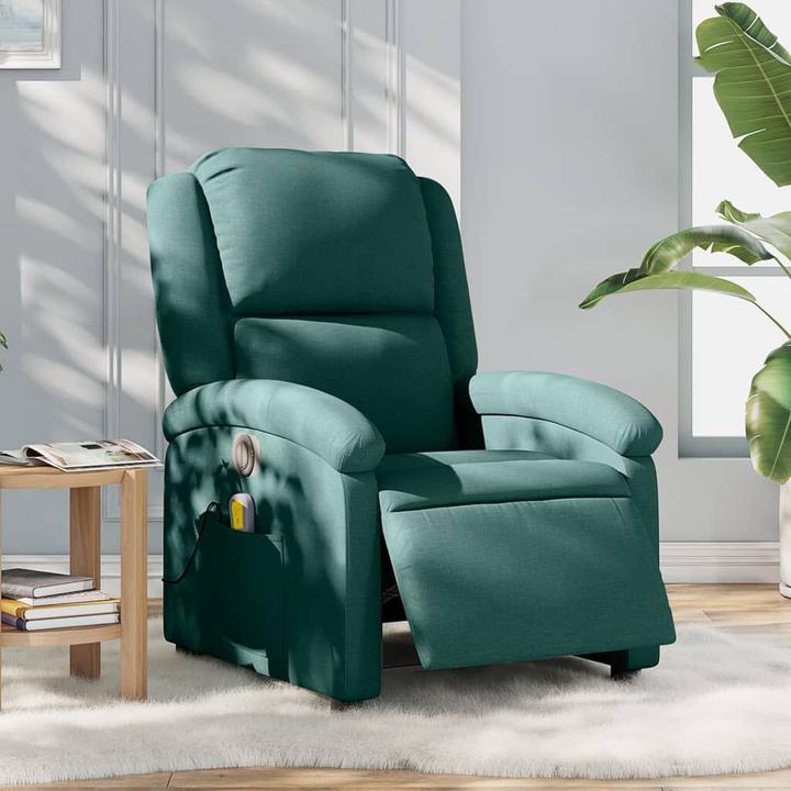 Actual product image vidaXL Massage chair electric fabric