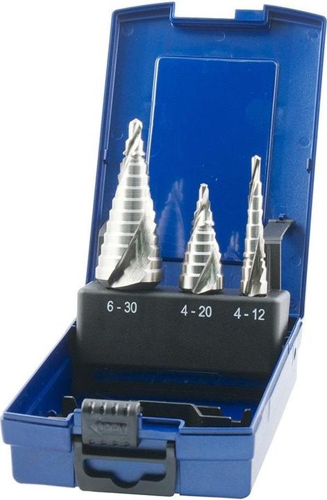 Actual product image Eventus HSS step drill bit set 3 pieces 4 (30 mm)