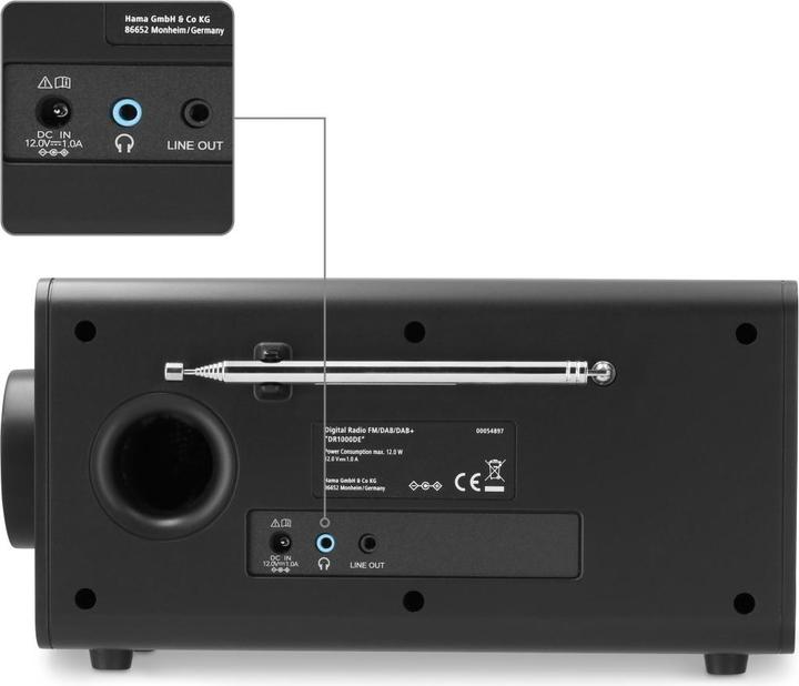 Actual product image Hama DR1000DE (DAB+)