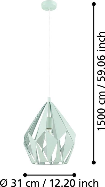 Actual product image EGLO Carlton (E27)