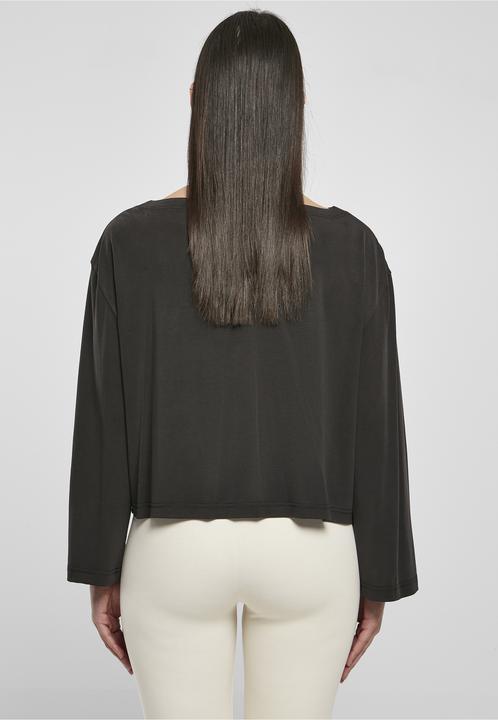 Image du produit Urban Classics Ladies Short Modal Bateau Ligne de cou manches longues - 19431 (4XL)