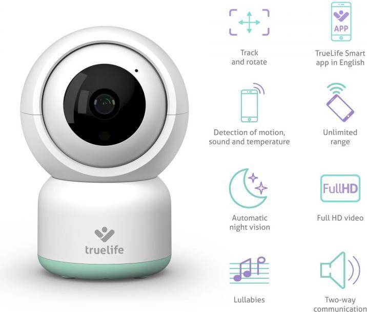 Produktbild Truelife NannyCam R3 (Babyphone mit Kamera)