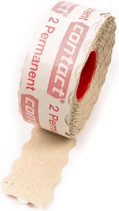 Contact Sustainable grass paper label 26x16mm