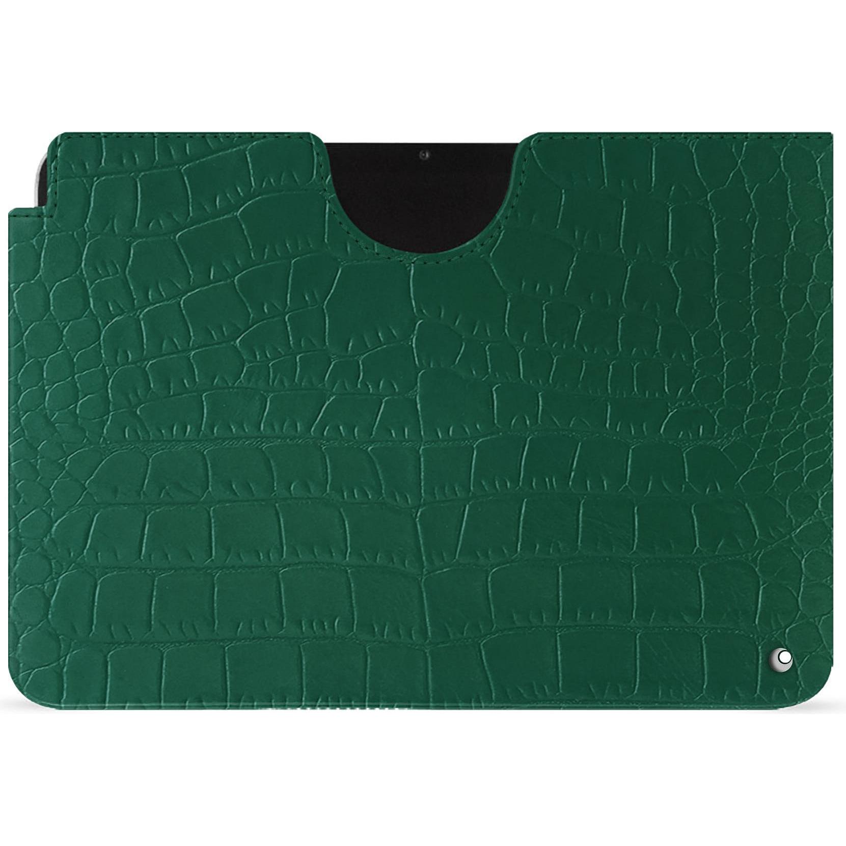 Noreve Lederschutzhülle (iPad 2022 (10. Gen)), Tablet Hülle, Grün