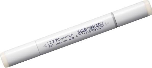 Image du produit Copic Sketch Type E - 40 (E40 - Brique blanche, 1 x)