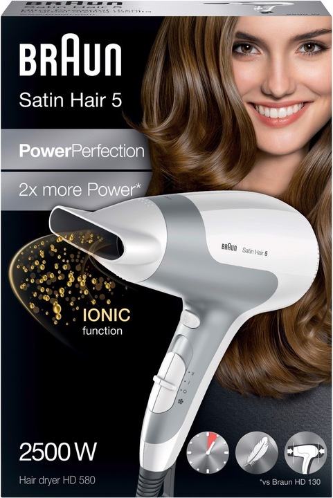 Image du produit Braun Satin Hair 5 HD 580 Power Perfection Solo de Satin Hair