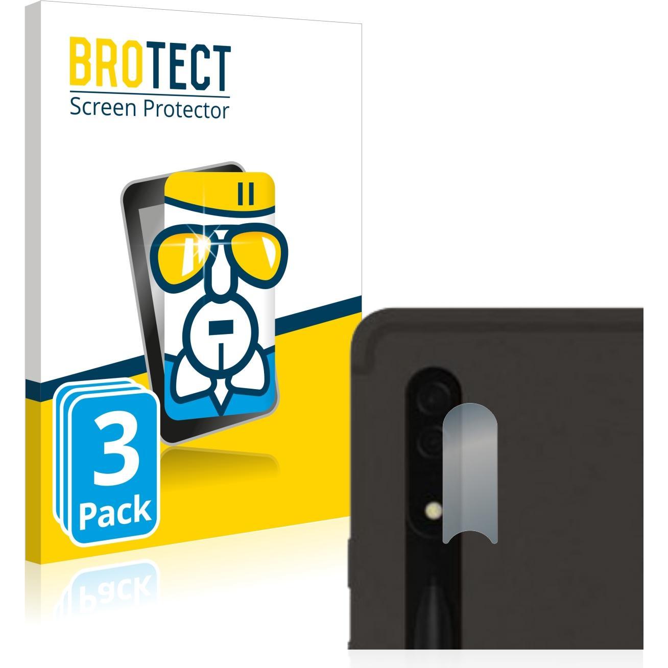 BROTECT AirGlass Panzerglasfolie (3 Stück, Galaxy Tab S8 Ultra 5G), Tablet Schutzfolie