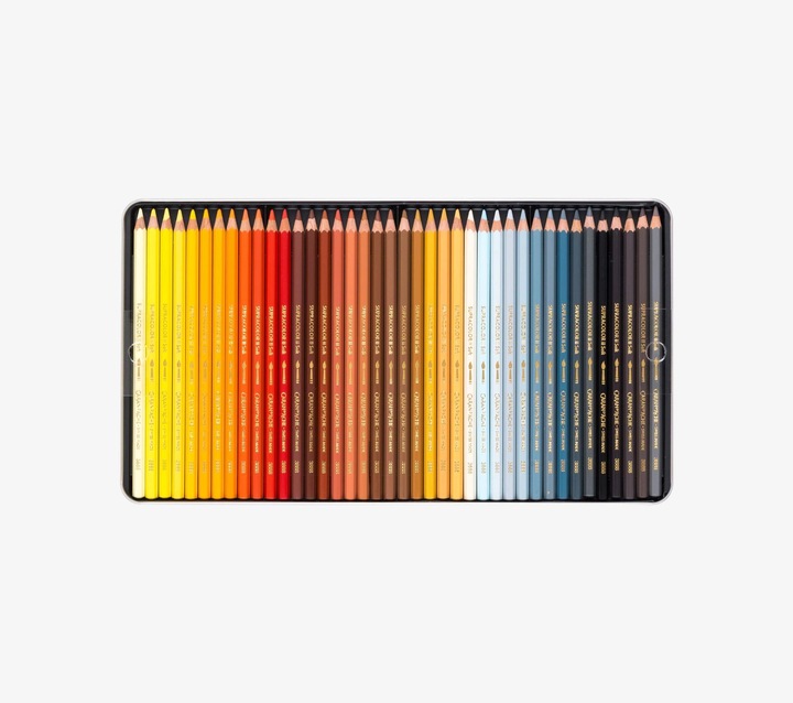 Image du produit Caran d'Ache Supracolor Aquarelle Metallschachtel (Multicolore, 18 x)