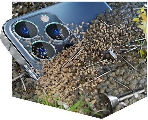 Produktbild 3MK hybrid glass Lens Protection Pro for camera for iPhone 13 Pro / 13 Pro Max (1 Stk., Apple iPhone 13 Pro, Apple iPhone 13 Pro Max)