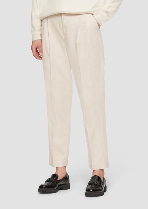 Image du produit S.Oliver Hose Twill-Hose mit Bundfalte (Bande de fréquences 38 (2600 MHz))