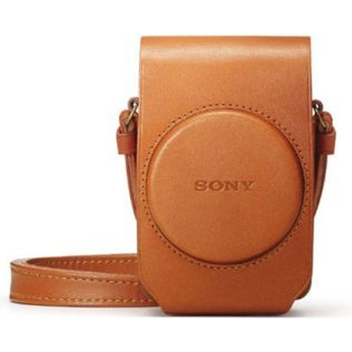 Sony Lcs-Rxg (Custodia per fotocamera), Borsa fotocamera, Marrone