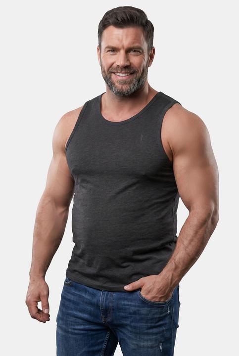 Produktbild Men+ Tanktop, Basic, Rundhals (7XL)