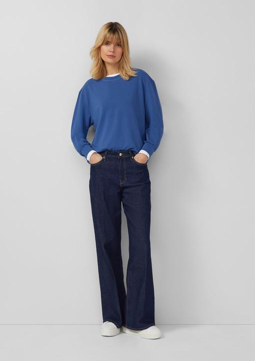 Produktbild s.Oliver Sweatshirt Weiches Sweatshirt im Relaxed Fit (48)