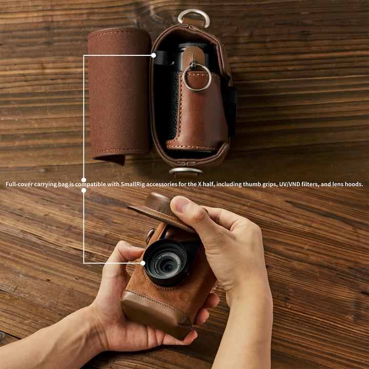 Produktbild SmallRig Leather Case Kit für X half Braun
