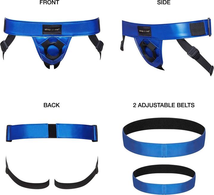 Actual product image Strap-on-me Harness Curious Blue
