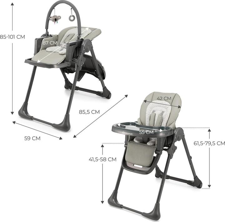 Actual product image KinderKraft Tummie (Highchair)