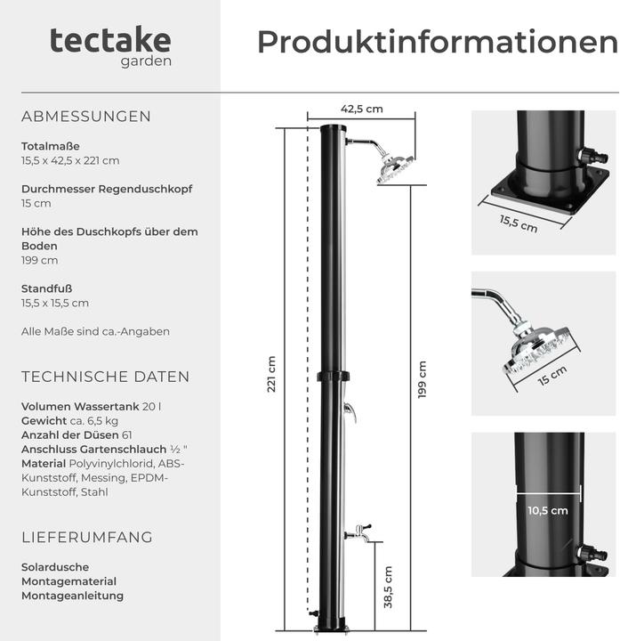 Produktbild tectake Tinto
