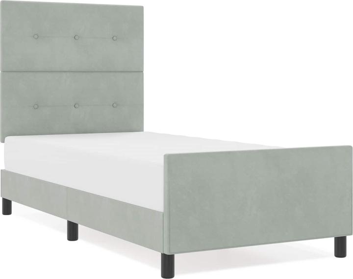 vidaXL Modernes Bett (90 x 190 cm)