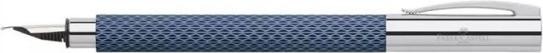 Actual product image Faber-Castell Fountain pen Ambition OpArt Deep Water nib width M (Blue)