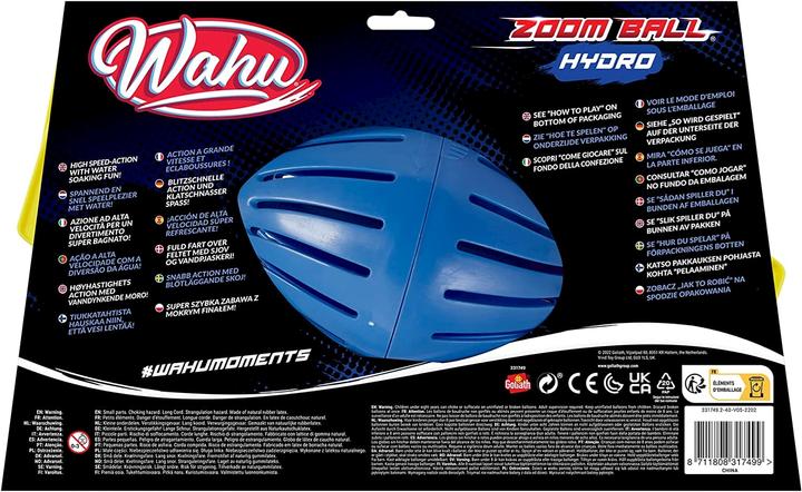 Immagine prodotto Goliath Toys Wahu Zoom Ball Hydro - Gioco di lancio e cattura