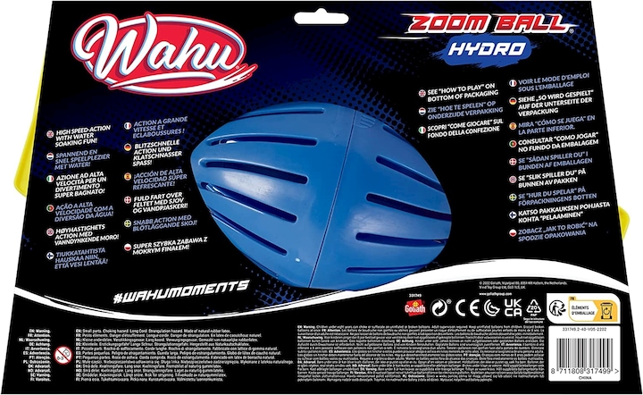 Actual product image Goliath Toys Wahu Zoom Ball Hydro - Catch and throw game