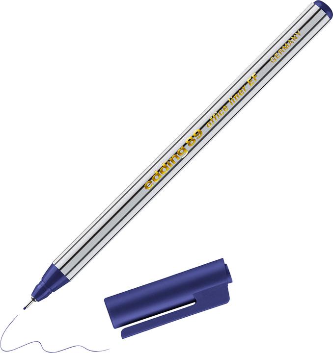 Produktbild Edding Fineliner 89 officeliner (Blau, 1 x)