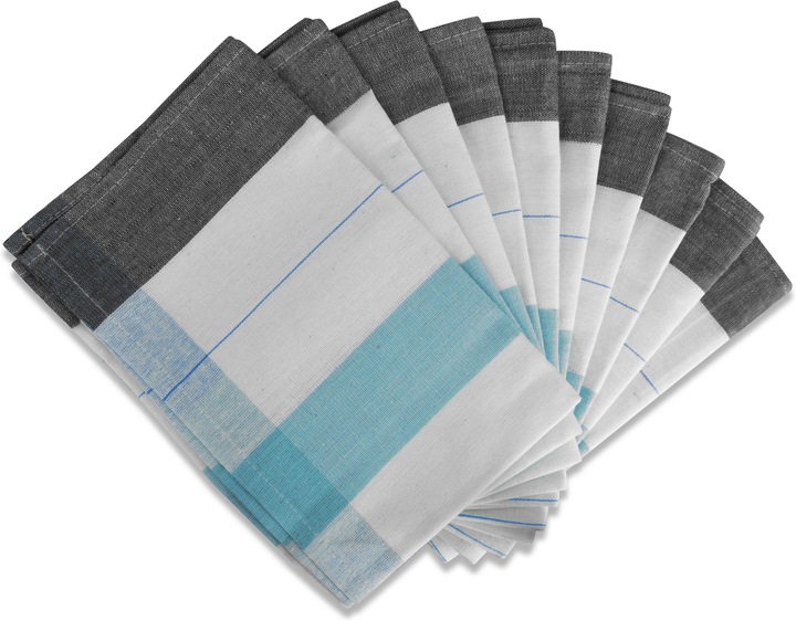 Actual product image Aspero 100 Cotton Tea Towels - 8723 (55 x 75 cm)