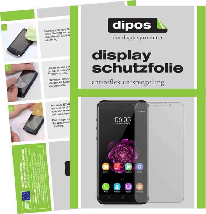 Immagine prodotto Dipos Pellicola Protettiva Antiriflesso (6 pz., Oukitel U20 Plus)