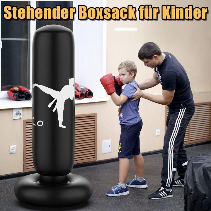 Immagine prodotto Cbx Sacco da boxe gonfiabile, sacco da boxe in piedi, 160 cm (55 cm)