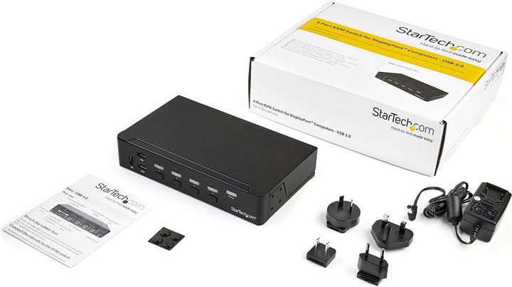 Productafbeelding StarTech 4-POORTS DP KVM SWITCH - 4K
